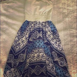 Rue 21 strapless floor length sundress